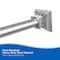Kenney Mfg Twist & Fit No Tools Katrina Decorative Tension Shower Curtain Rod, 42-72in, Chrome KN911C/40HUS - alternate 3